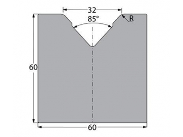 Matrices 85°, H=80mm