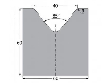 Matrices 85°, H=80mm