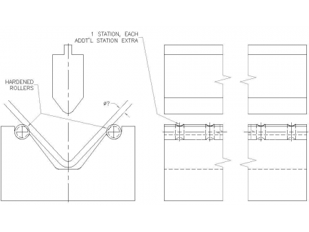 Matriz para la formación de varillas