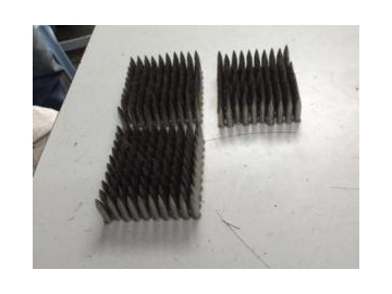 Sistema de Airlay Flexiloft para cardado de fibra de coco