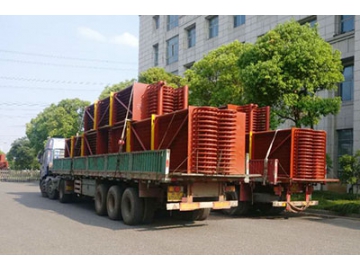 Colector para calderas en planta quimica en Taiwan