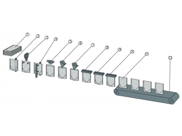 Envasadora para bolsas prefabricadas JDG-180/240