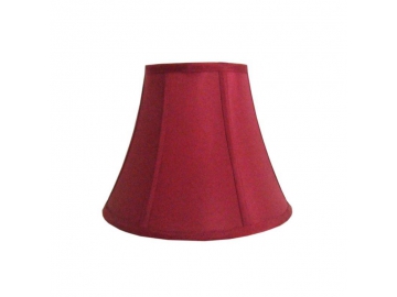 Pantalla para Lámpara, con Forma de Pagoda de Seda en Color Rojo  DJL0334