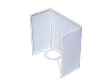 Pantalla para Apliques de Pared, en color Blanco  DJL0568