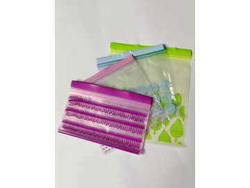 Máquina para fabricar bolsas ziploc con corte a calor RFQ-500,600,700,800B