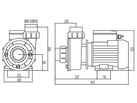 Bomba para SPA, DXD-320E