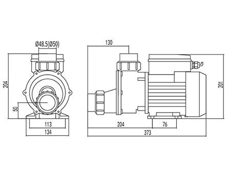 Bomba para hidromasaje, DXD-310A