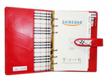 Cuaderno con espiral, cuaderno de cuero