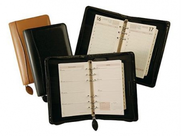 Cuaderno con espiral, cuaderno de cuero