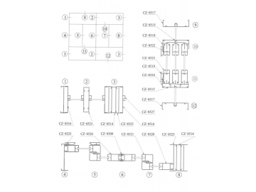 Series 120（CZ85）Tri-track Sliding Window