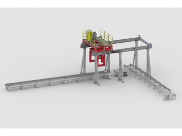 Sistema de embalaje de bloques y paneles de hormigón celular curado en autoclave