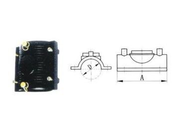 Accesorios de electrofusión, accesorios para tuberías HDPE para gas