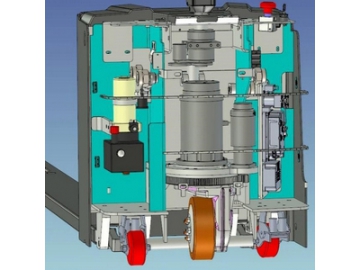 Transpaleta eléctrica 2-2.5t