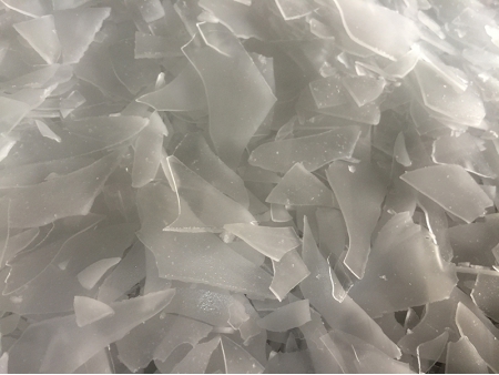Máquina industrial de hielo es escamas