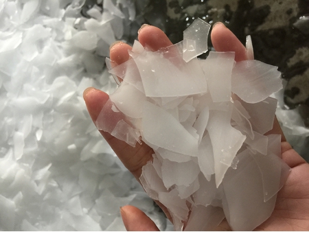 Máquina industrial de hielo es escamas