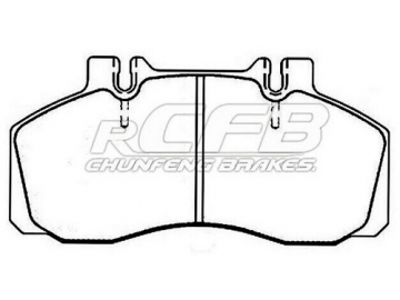 Pastillas de Freno para Vehículos Comerciales Mercedes Benz