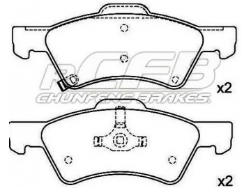 Pastillas de Freno para Vehículos de Pasajeros Chrysler