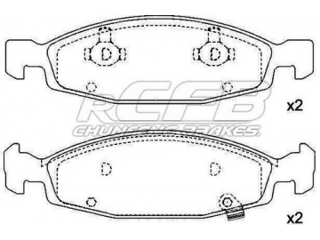 Pastillas de Freno para Vehículos de Pasajeros JEEP