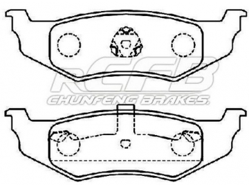 Pastillas de Freno para Vehículos de Pasajeros Chrysler