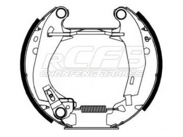 Zapatas de Freno para Vehículos Peugeot