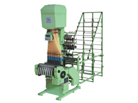 Máquina tejedora de Jacquard KTNFM53-4/66-192 (Sistema de tejido de tela estrecha)   Máquina tejedora de Jacquard computarizada