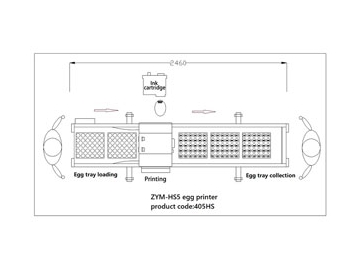 Codificador de huevos 405HS