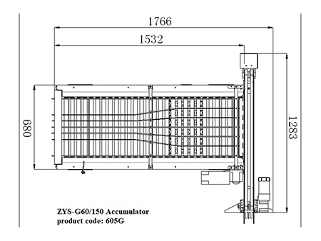 Acumulador de huevos 605G