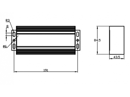 Controlador de Motor de 750W (Onda Cuadrada), KTF0107A-C1