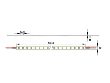 Tira LED blanco SMD5630 (10.8W)