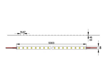 Tiras LED blanco SMD5630 (18W)