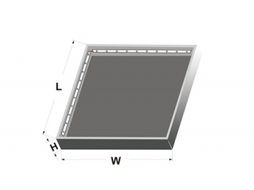 Tira LED rígida con iluminación lateral DXD438E