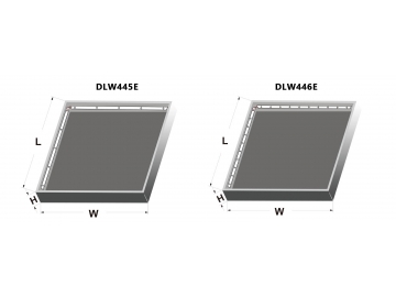 Tira LED rígida con iluminación lateral DLW445E / DLW446E