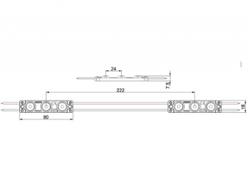 Módulo LED, retroalimentación MBX260B (1.5W)