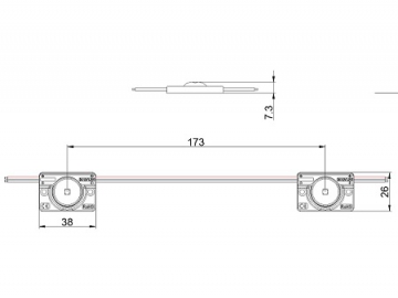 Módulo LED, retroalimentación MOX271B (1.2W)