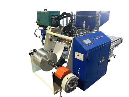 Rebobinadora automática de foil de aluminio de un eje