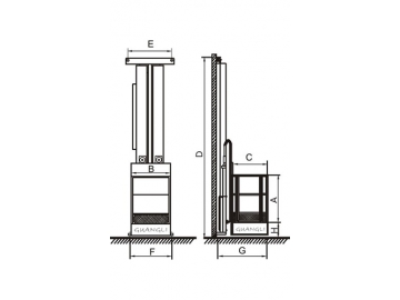 Elevador para Cabinas de Pintura