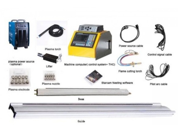 Máquina de Corte por Plasma & Oxicorte CNC, Portátil Serie GC