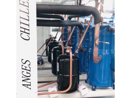 Enfriador compresor tipo scroll (enfriado por agua), Chiller tipo scroll, Enfriador scroll, Enfriadora scroll