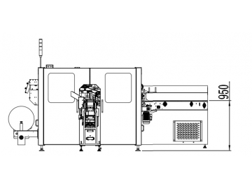 Empaquetadora de Papel Tisú (Empaques Individuales), TP-T400