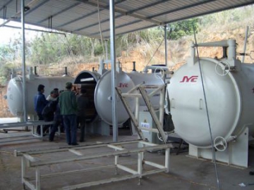 Horno de vacío, Secadero al Vacío de 30m 3   (Horno para resecado de madera)