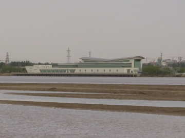 Estación de bombeo flotante