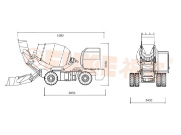 Autohormigonera / Hormigonera autocargable, FK33-25