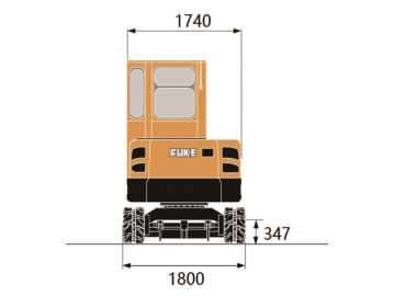 Mini excavadora, FK35SR