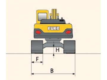 Excavadora sobre oruga, FK310-9