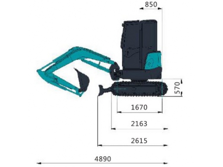 Mini Excavadora, SWE35UF; Maquinaria de Construcción; Micro Excavadora