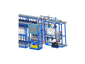 Sistema de Purificación de Agua CMF en Contenedores  Planta de Tratamiento de Agua Móvil con Filtración por Membrana Continua