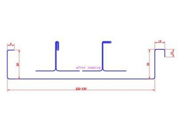 Máquina curvadora móvil de junta alzada KLS25-220-530, curvadora de panel de techo, máquina de curvado para techo metálico