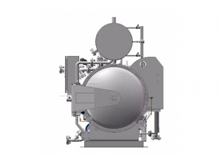 Retorta de rociado de agua con tanque de precalentamiento (con calefacción eléctrica)