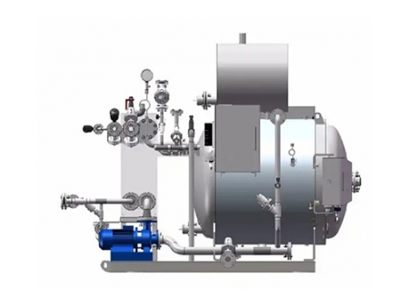 Retorta de rociado de agua con tanque de precalentamiento (con calefacción eléctrica)