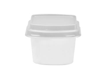 Contenedor con tapa IML de 80ml (vaso cuadrado), CX106